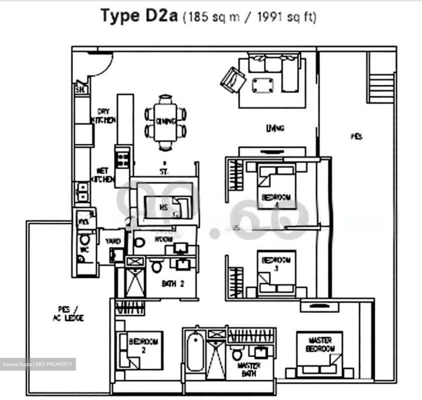 Luxe Ville (D5), Apartment #626087991